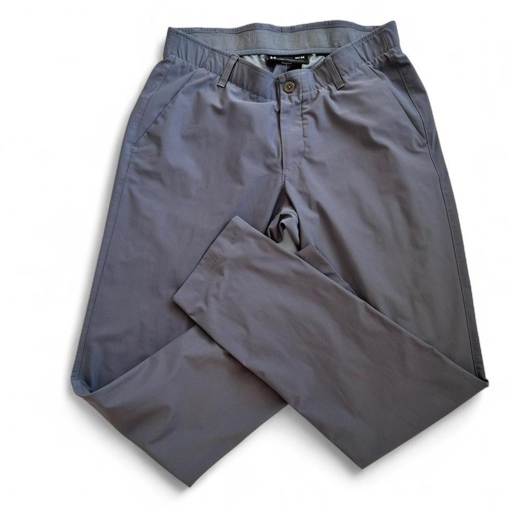 Gray under armour golf pants‎ size 34x34 EUC